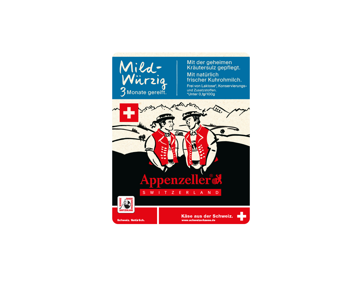 Etikette Appenzeller Mild-Würzig